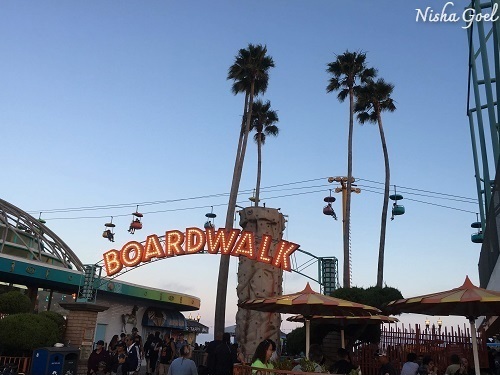 Boardwalk Entrance in Santa Cruz