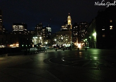 Boston at Night